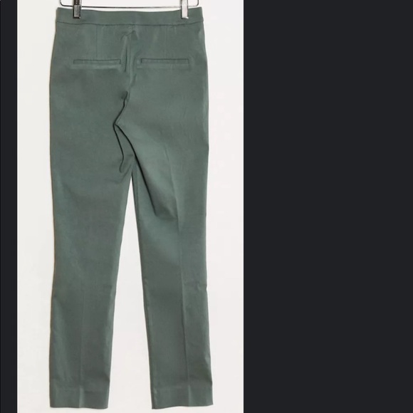 Mango skinny stretch pants in green - Picture 3 of 3